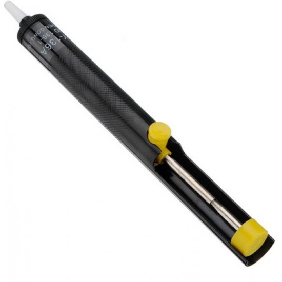 3-Pack Desoldering Pumps (Solder Suckers) - Manual Vacuum Pump For Removing Solder, Right Or Left Hand Use